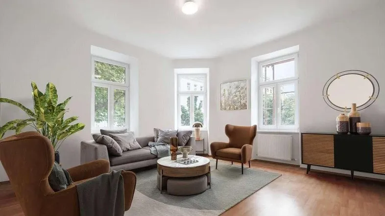 Wohnzimmer (Virtual Staging)