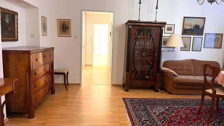 Blick in die Wohnung
