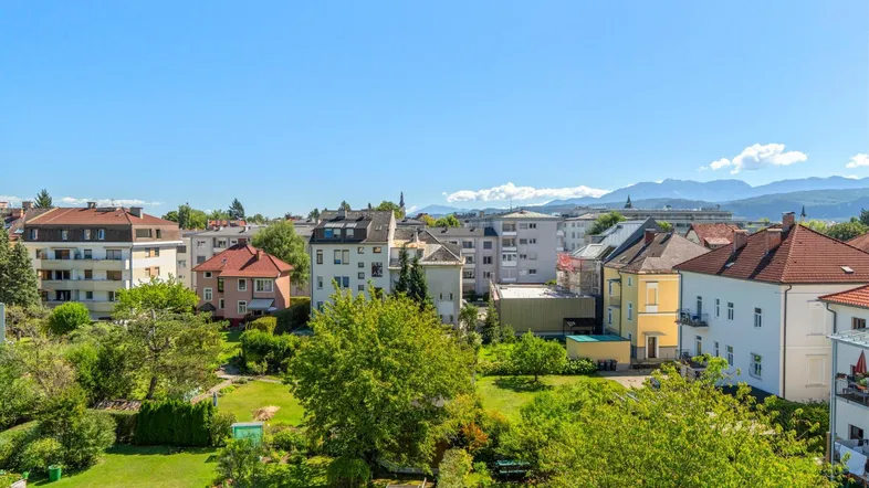 Ausblick von der Terrasse