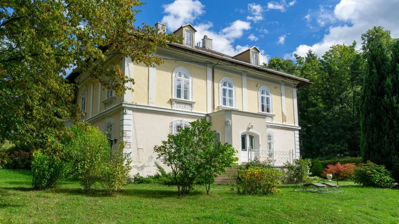 Schlossartige Villa auf über 6.600 m² teilbarem Bauland in einzigartiger Lage Pressbaums