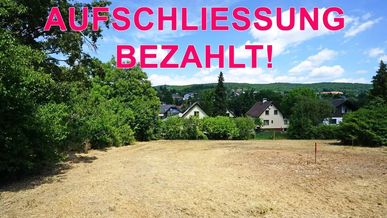 Aufschließungsabgabe bezahlt