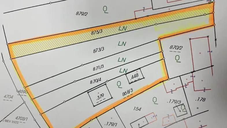 Lageplan Grundstücke