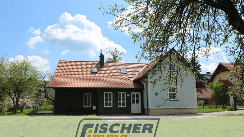 Westansicht des Hauses