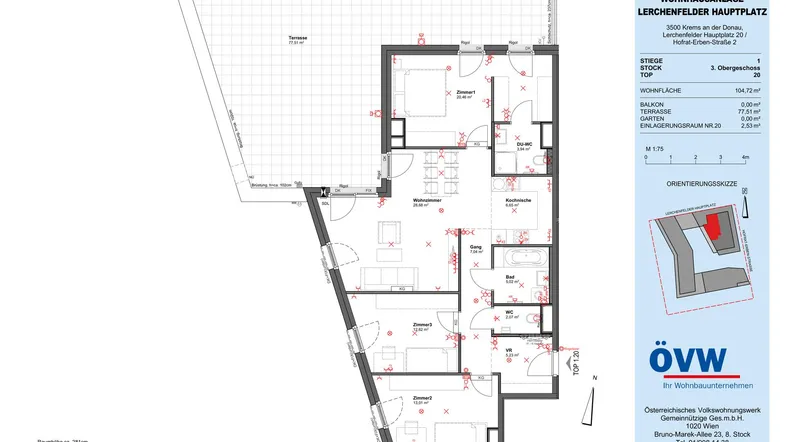 Wohnungsplan