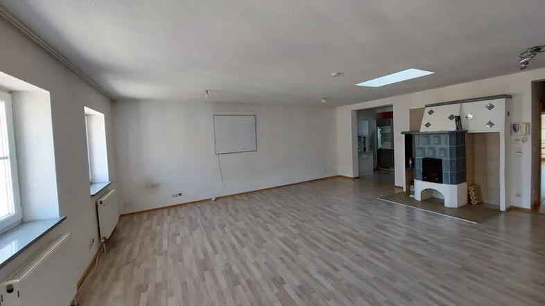 Wohnzimmer richtung Küche