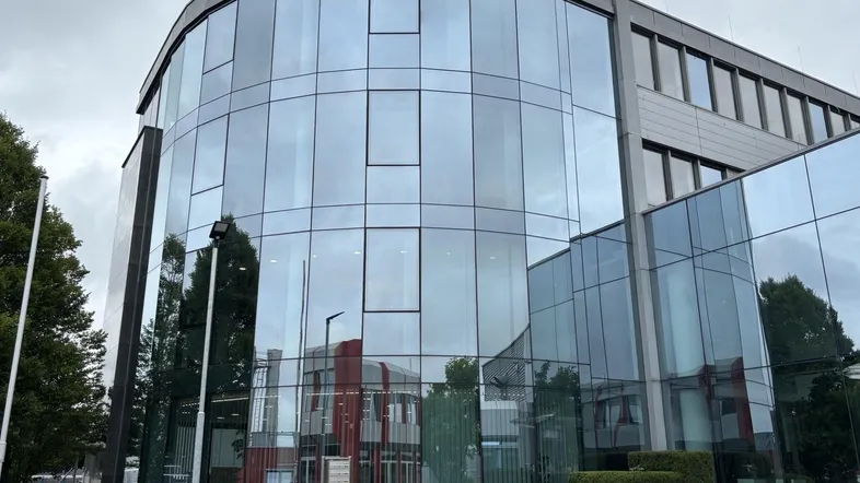 Trendiges Bürogebäude
