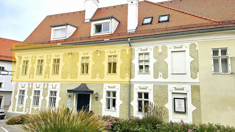 Aussenansicht - Wohnung im 1.OG