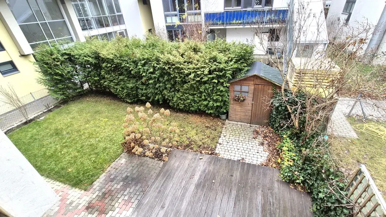 Blick in den Garten