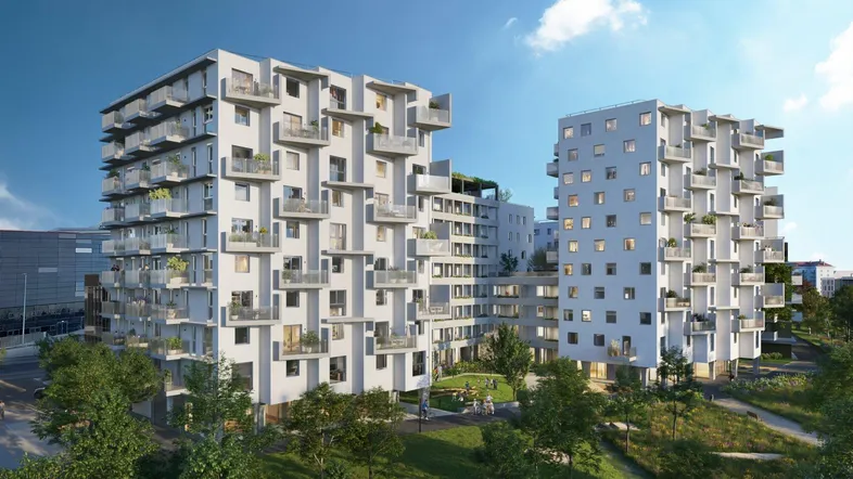 Eigentumswohnungen am Park | PARK FLATS im Village im Dritten