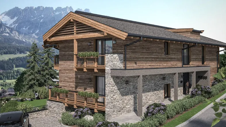 Grundstück mit genehmigter Planung und einem fabelhaften Kaiser Blick