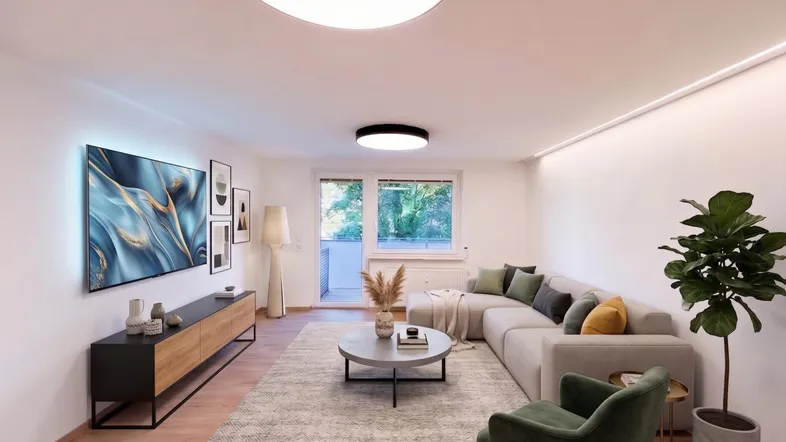 Wohnzimmer Einrichtungsbeispiel