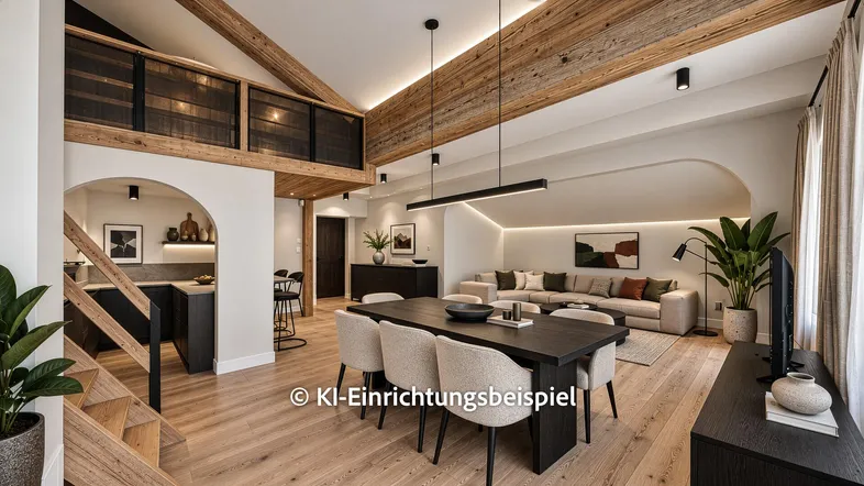 KITZIMMO-Dachgeschosswohnung mit schönem Ausblick kaufen - Immobilien Jochberg.