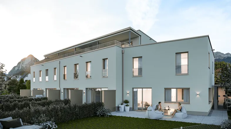 Gartentraum: Reihenhaus "Alba" am Vögelebichl