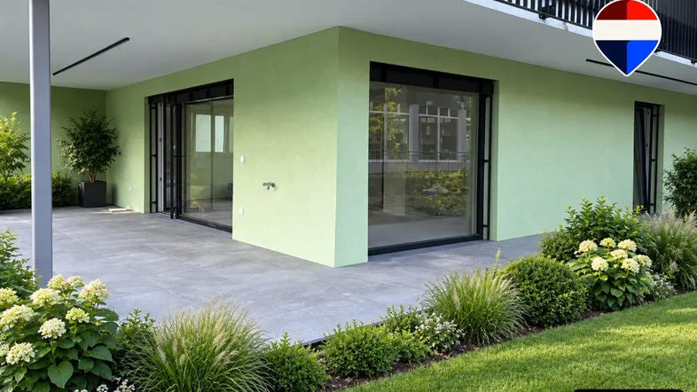 Aussenansicht mit Terrasse