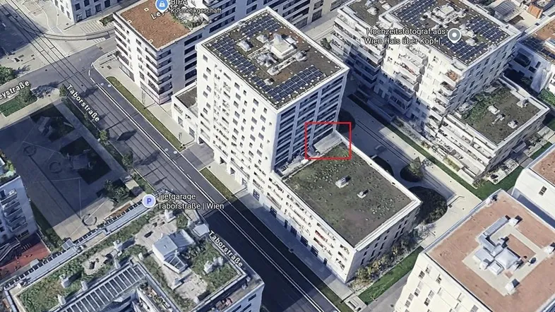 Lage innerhalb des Gebäudes