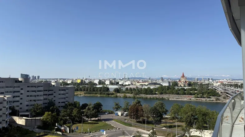Ausblick Neue Donau & City
