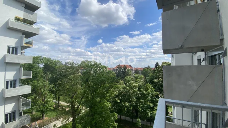 Park von der Haustür