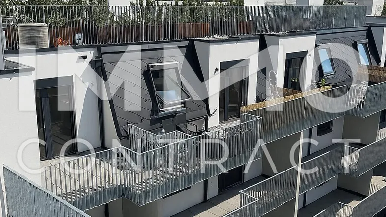 Projekt von Dachterrasse
