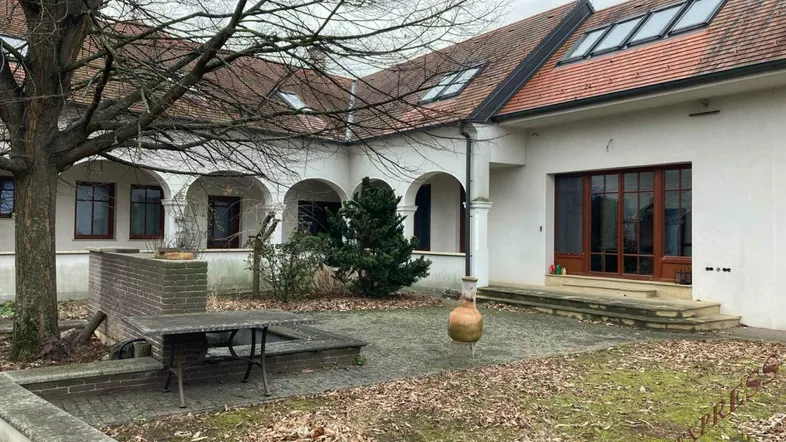 Gebäude gartenseitig