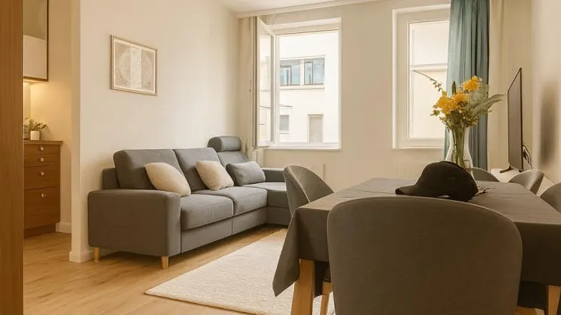 Rendering Wohnzimmer neu