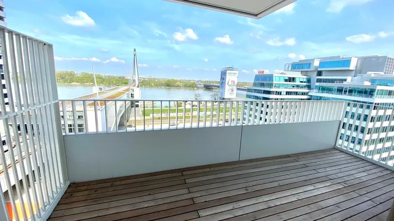 Beispielbild Balkon Donaublick