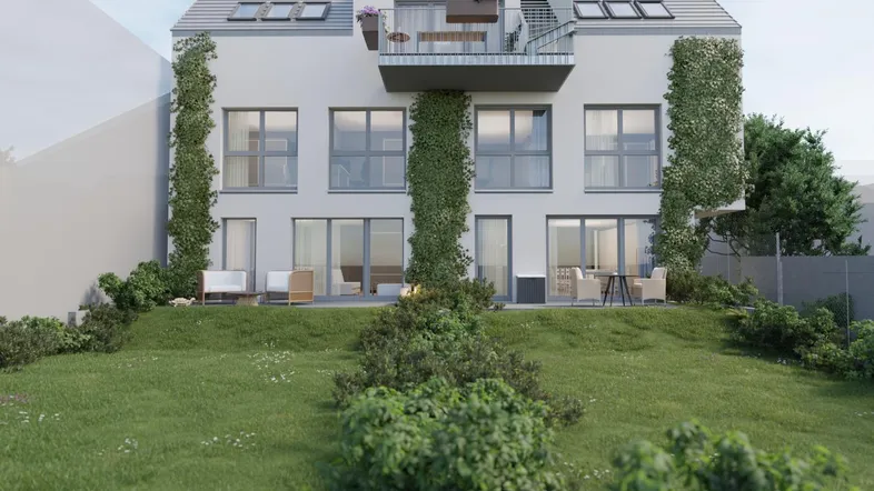 Exklusiver Neubau- lichtdurchflutete 4 Zimmer Dachterrassen Wohnung mit 2 Terrassen in Baden - direkt vom Bauträger - PROVISIONSFREI!