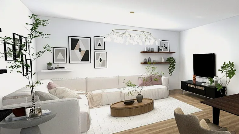 Wohnzimmer (Einrichtungsvorschlag)