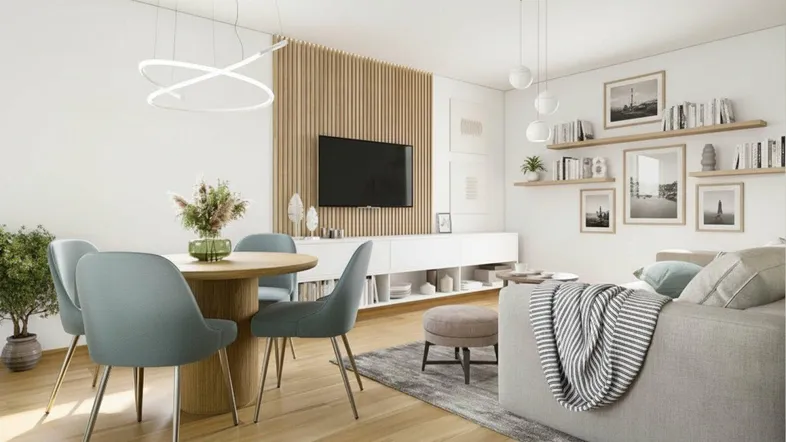 Wohnzimmer (Einrichtungsvorschlag)