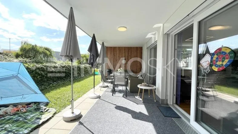 Überdachte Terrasse