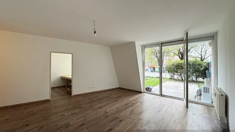 2 Zimmer-Wohnung mit Garten