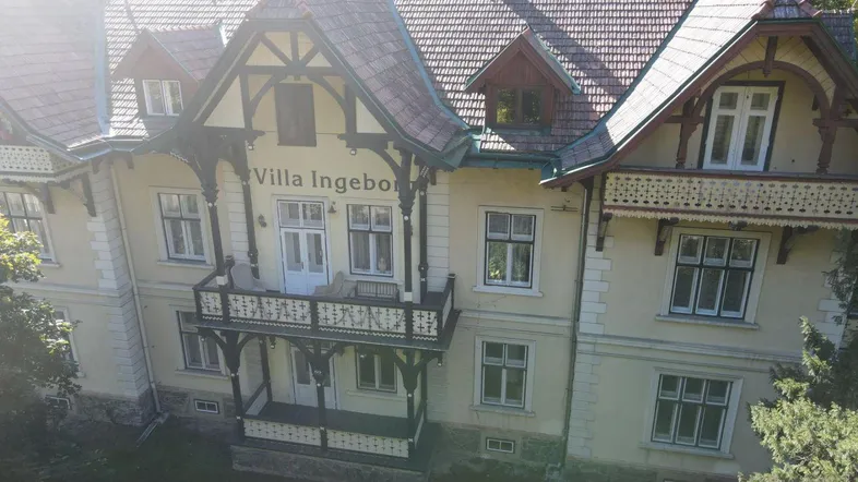 Villenansicht vom Kurpark