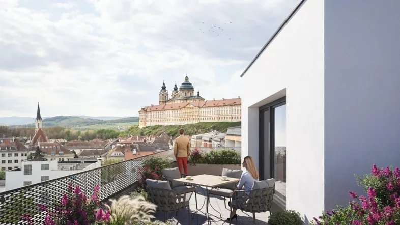 Blick aufs Stift