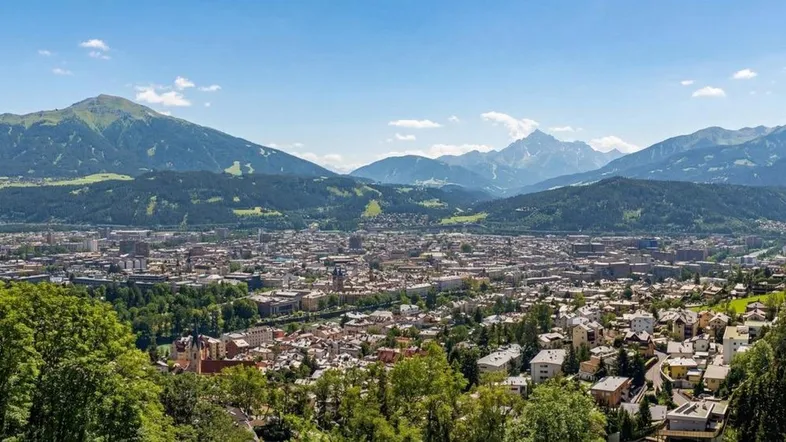 Panorama über Innsbruck
