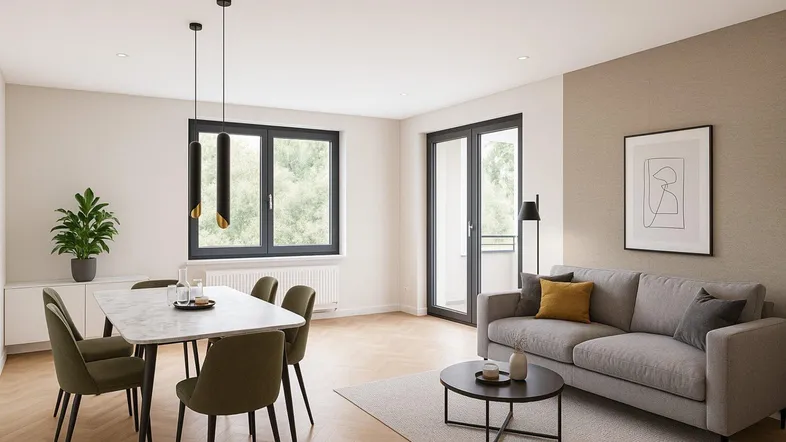Wohnzimmer Visualisierung