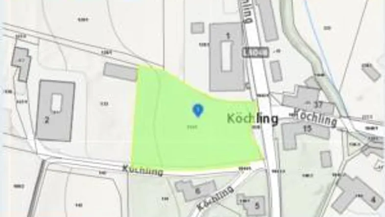 Lageplan 134 1 - Bauland Agrargebiet