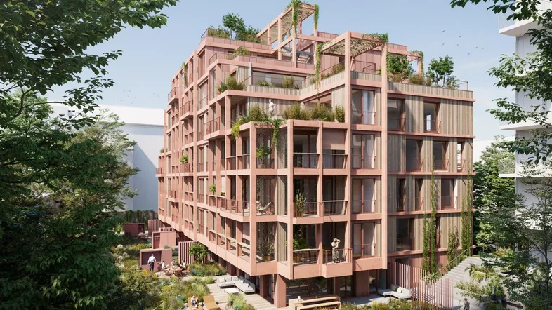 FUNKHAUS - Holz-Hybrid Neubau - Bauteil SOLO