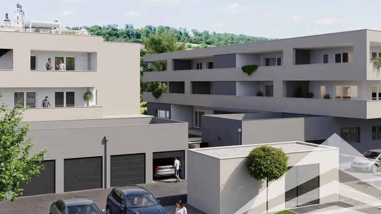 Stiftslichtung St. Florian Visualisierung