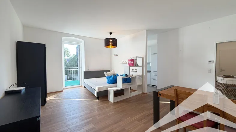 Wohn- und Schlafzimmer
