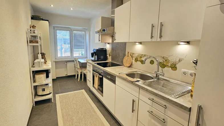 Einbauküche mit Essplatz, 2-Zimmer-Mietwohnung Kufstein