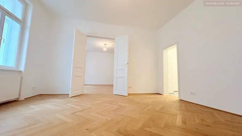 Blick in die beiden Zimmer