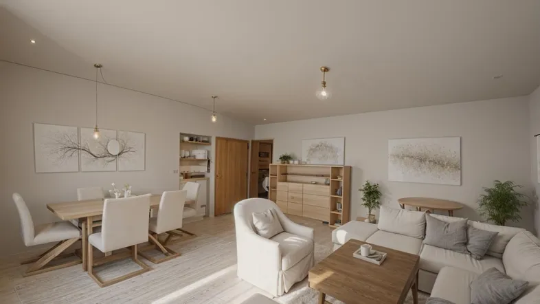 Wohnzimmer Visualisierung