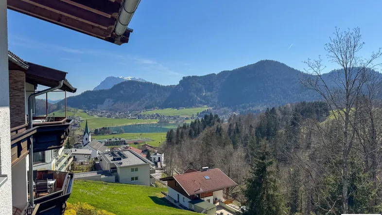 Ausblick Balkon