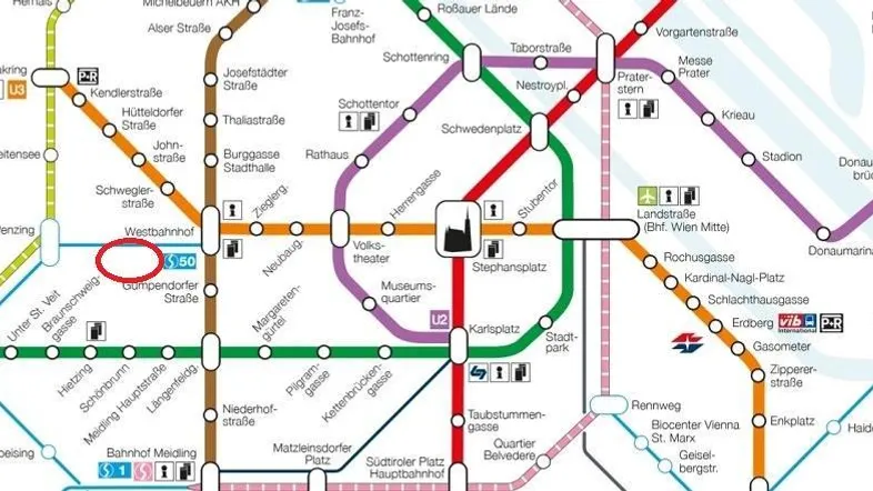 1 U-Bahn Plan
