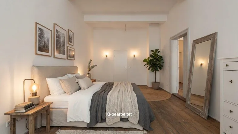 Schlafzimmer - mögliche Einrichtung