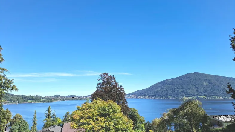 Ausblick vom Balkon