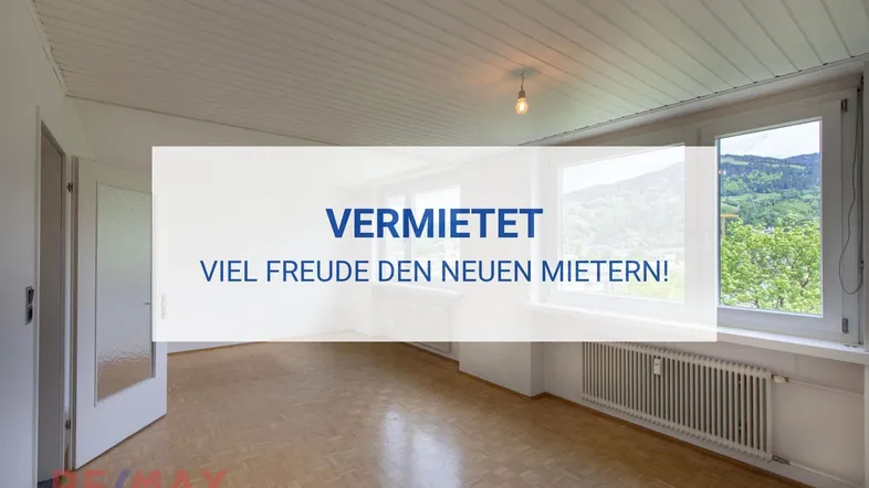 Vermietet