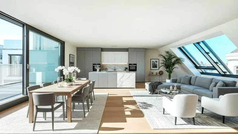 THE NEW DIMENSION - 1 PENTHOUSE - 19 ELITÄRE STIL- BALKON- und TERRASSENERSTBEZÜGE - EIN HIGH END PROJEKT DER SONDERKLASSE