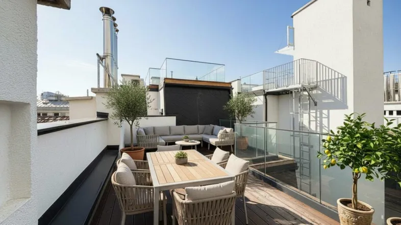 Terrasse - KI bearbeitet