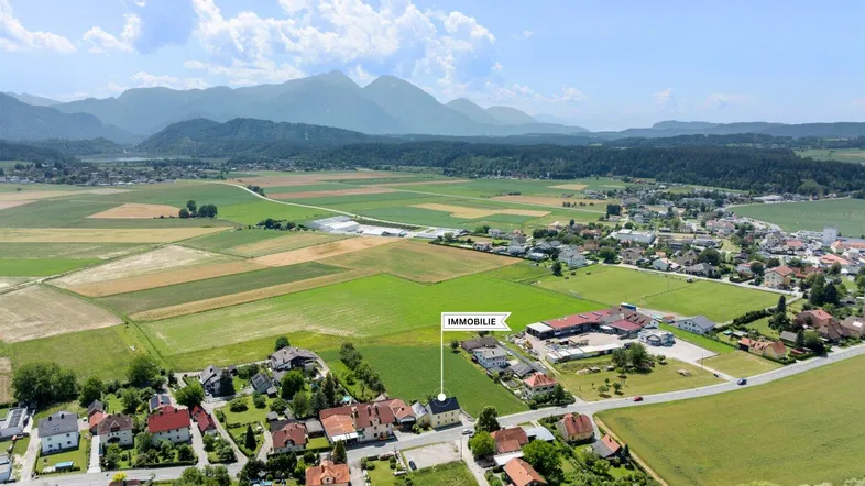 Tolles und schönes 150m² Einfamilienhaus mit Garage und Nebengebäude in Eberndorf