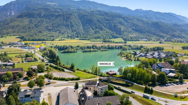 Mehrfamilienwohnhaus mit 400m² mit 2 Wohnungen plus 10 Einzelzimmern Nähe Ratzteich in Kirschentheuer - Ferlach